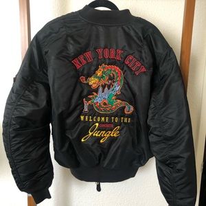 Alpha Industries Men’s Bomber Jacket Size Large